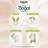 Palette Kalıcı Doğal Renkler 7-60 Fındık Kahve