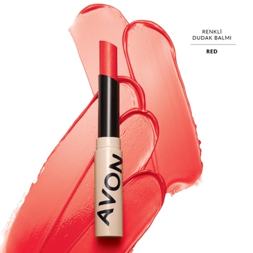 AVON TINTED DUDAK BALMI RED