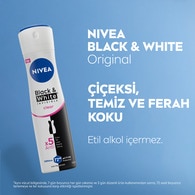 Nivea Invisible Black and White Clear Kadın Deodorant 150 ml
