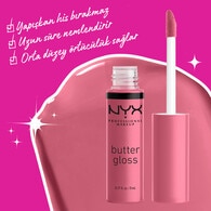 Nyx Professional Makeup Butter Gloss Dudak Parlatıcısı Angel Food Cake