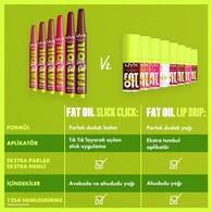 Nyx Professional Makeup Fat Oil Slick Click Parlatıcı Dudak Balmı 11 In a Mood