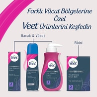 Veet Professional Tüy Dökücü Sprey Krem Hassas Ciltler için 150ml