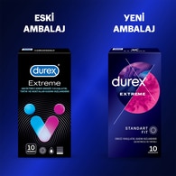 Durex Extreme Geciktiricili ve Tırtıklı Prezervatif 10'lu