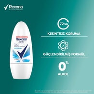 Rexona Üstün Koruma Kadın Roll On Deodorant Cotton Dry 72 Saat Kesintisiz Koruma 50 ml
