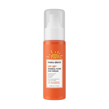 Maruderm SPF+50 Mineral Filtre Güneş Kremi 50 ml