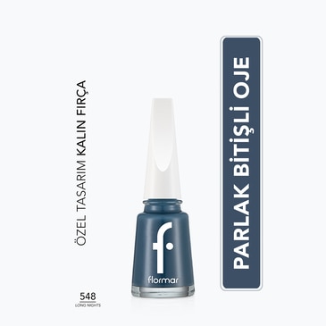 Flormar Nail Enamel Yoğun Pigmentli Parlak Oje No: 548