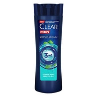 Clear Men 3in1 Şampuan ve Duş Jeli Ferahlatıcı Mentol 350 ml