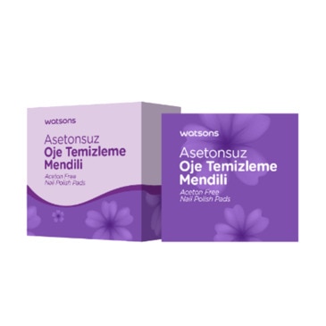 Watsons Oje Çıkarıcı Mendil 10 Adet