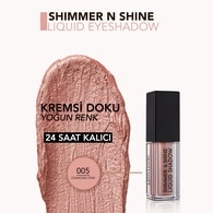 Flormar Shimmer & Shine Işıltılı Likit Far No: 005