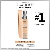 L'Oreal Paris True Match Bakım Yapan Fondöten 3N Nötr Alt Ton
