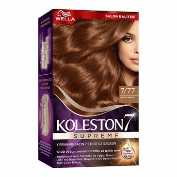 Wella Koleston Kit Saç Boyası Işıltılı Kahve 7/77