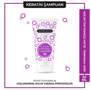 Morfose Keratin Şampuan 50 ml