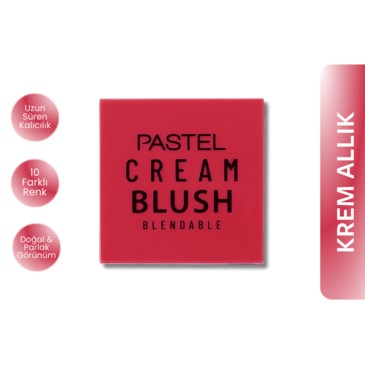 Pastel Cream Blush Krem Allık 48 Romance